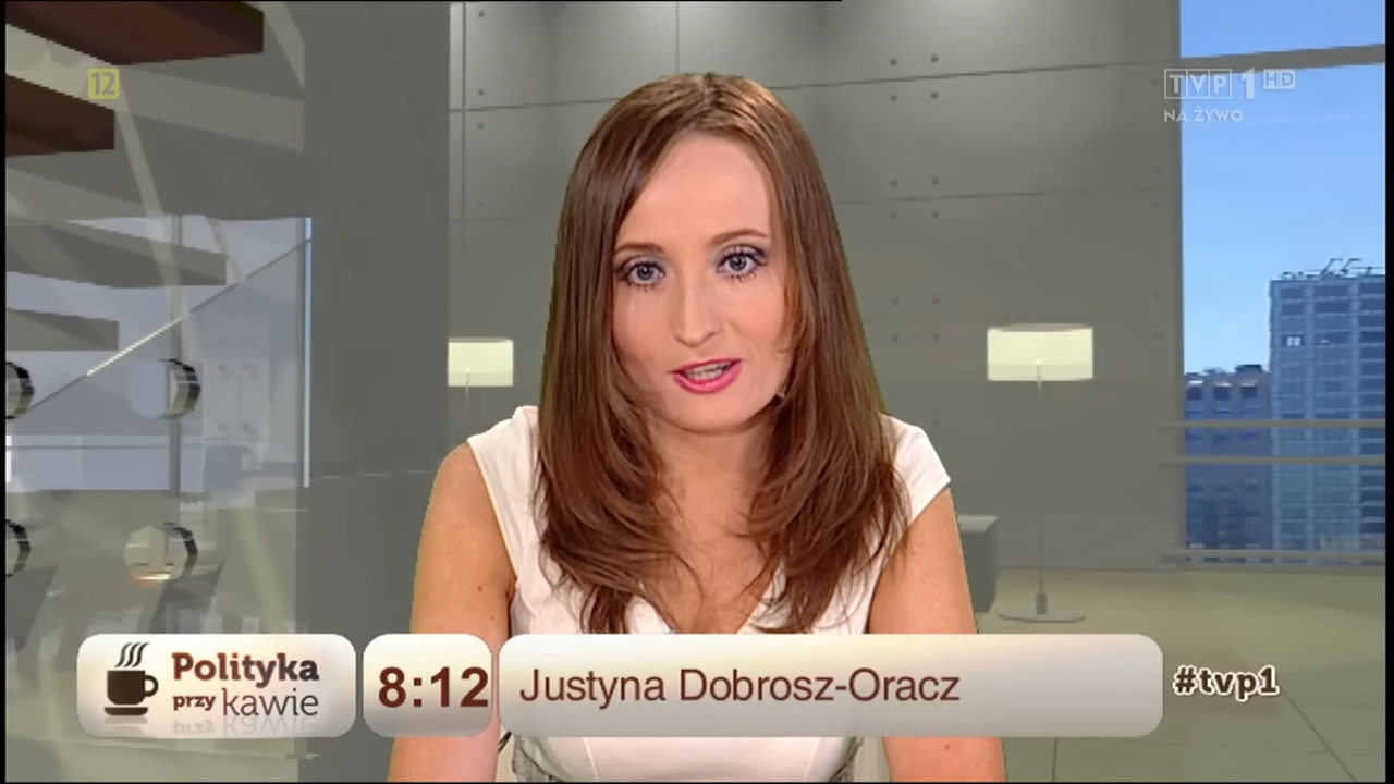 Justyna Dobrosz Oracz z Gazety Wyborczej do TVP Wierzę w wolne